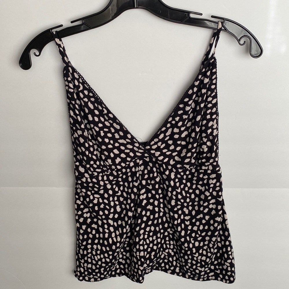 Rails Black printed Camisole Size S